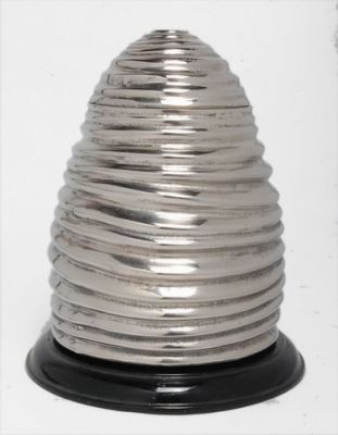 ALUMINIUM CREMATION URN
ITEM NO. 6357
MATERIAL:- ALUMINIUM
DESCRIPTION:- METAL CREMATION URN
SIZE:- 24 CM.
CAPACITY:- 3.50 ML
FINISH:- ALUMINIUM TOP WOODEN BLACK BASE SILVER NICKEL.
PRICE:- 
PACKING:- SINGLE BOX STYRO FOAM UNDER 4 PCS MASTER CARTON.
Keywords: FUNERAL URN