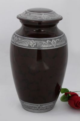 ALUMINIUM CREMATION URN
ITEM NO. 6751
MATERIAL:- ALUMINIUM
DESCRIPTION:- METAL CREMATION URN
SIZE:- 25 CM.
CAPACITY:- 3.50 ML
FINISH:- CLASSIC BLACK COLOUR SILVER ENGRAVE BAND
PRICE:- 
PACKING:- SINGLE BOX STYRO FOAM UNDER 4 PCS MASTER CARTON.
Keywords: FUNERAL URN