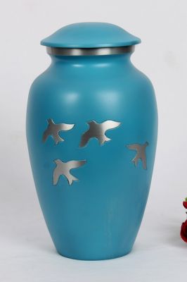 ALUMINIUM CREMATION URN
ITEM NO. 6752
MATERIAL:- ALUMINIUM
DESCRIPTION:- METAL CREMATION URN
SIZE:- 25 CM.
CAPACITY:- 3.50 ML
FINISH:- CLASSIC SKYBLUE PIGEN ENGRAVE
PACKING:- SINGLE BOX STYRO FOAM UNDER 4 PCS MASTER CARTON.
Keywords: ADULT CREMATION URN