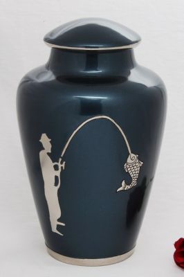 METAL CREMATION URN
ITEM NO. 7046
DESCRIPTION:- METAL CREMATION URN
SIZE:- 25 CM.
CAPACITY:- 3.50 ML
FINISH:-  ROYAL BLUE HUNTING
PRICE:- 
PACKING:- SINGLE BOX STYRO FOAM UNDER 4 PCS MASTER CARTON.
Keywords: ASHES FOR POT