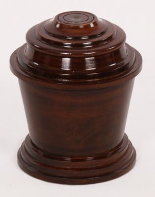 WOOD PET URN
ITEM NO. 7168
DESCRIPTION:-  WOODEN PET URN
SIZE:- 16X14 CM.
CAPACITY:- 0.500 ML
FINISH:- WALNUT FINISH.
PRICE:-
PACKING:- SINGLE BOX STYRO FOAM UNDER 24 PCS OF MASTER CARTON
Keywords: FUNERAL URN