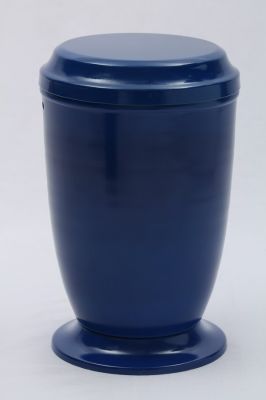 IRON URN
ITEM NO. 7204
DESCRIPTION:- IRON CREMATIAN CHEAP URN
SIZE:-  27 CMS.
CAPACITY:-2.50 ML
FINISH:-   BLUE GLOSSY SPRAY FINISH
PRICE:-
PACKING:- SINGLE BOX STYRO FOAM UNDER 4 PCS MASTER CARTON
Keywords: FUNERAL URN