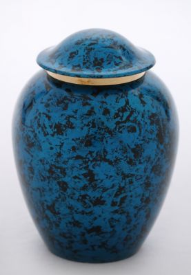 PET URN
ITEM NO. 7216
MATERIAL:- BRASS CLASSIC 
SIZE:- 15 CMS.
CAPACITY:- 1.50 ML
FINISH:-  BLUE BLACK SHADED GOLDEN LINE
PACKING :- SINGLE BOX UNDER 12 PCS MASTER CARTON
Keywords: PET URN