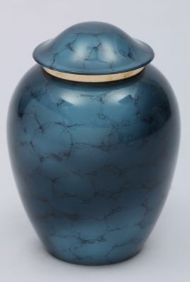 PET URN
ITEM NO. 7220
MATERIAL:- BRASS CLASSIC PET URN.
SIZE:-  15 CMS.
CAPACITY:- 1.50 ML
FINISH:- BLUE BLACK SHADED GOLDEN LINE.
PACKING :- SINGLE BOX UNDER 12 PCS MASTER CARTON
Keywords: ASHES FOR POT