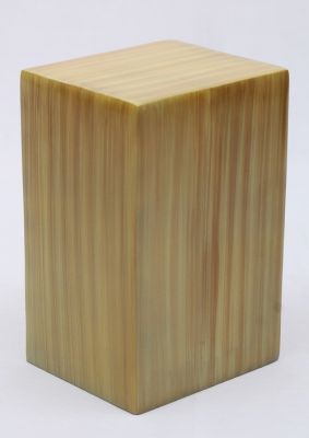 ALUMINIUM URN
ITEM NO. 7234
DESCRIPTION:- ALUMINIUM RECTANGLE URN
SIZE:-  23X13X15 CMS.
CAPACITY:-2.50 ML
FINISH:- WOODEN NATURE FINISH
PRICE:-
PACKING:- SINGLE BOX STYRO FOAM UNDER 4 PCS MASTER CARTON

Keywords: FUNERAL URN
